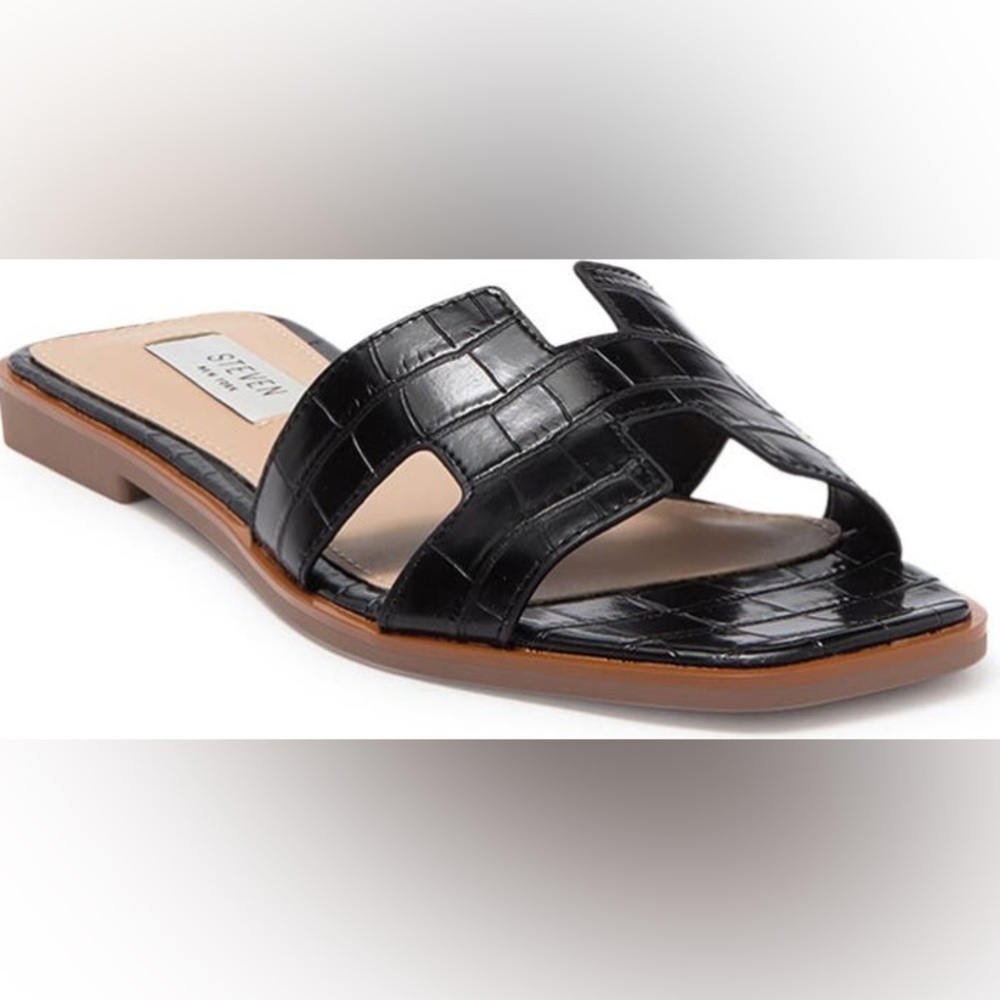 💃🏻HP💃🏻NEW STEVE MADDEN SLIDES - Picture 5 of 6